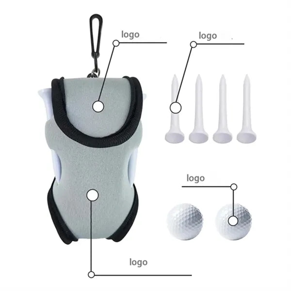 Golf Gift Set With Neoprene Pouch