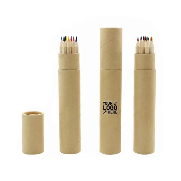 Eco Kraft Paper Pencil Holder Set