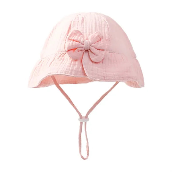 Pure Cotton Baby Bucket Sun Hat