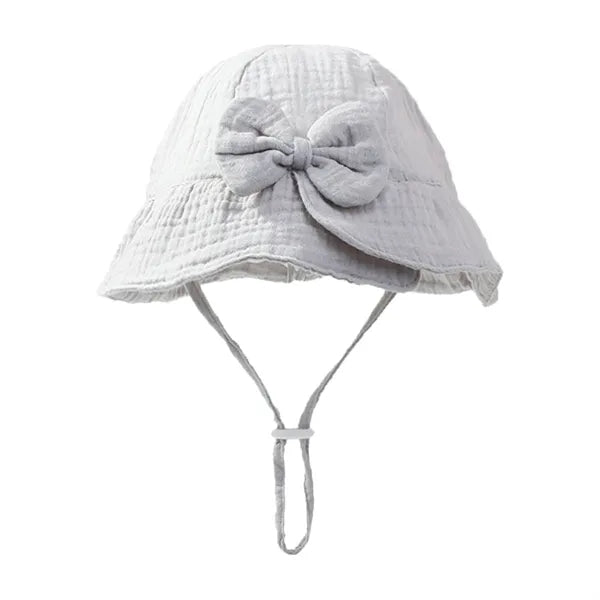 Pure Cotton Baby Bucket Sun Hat