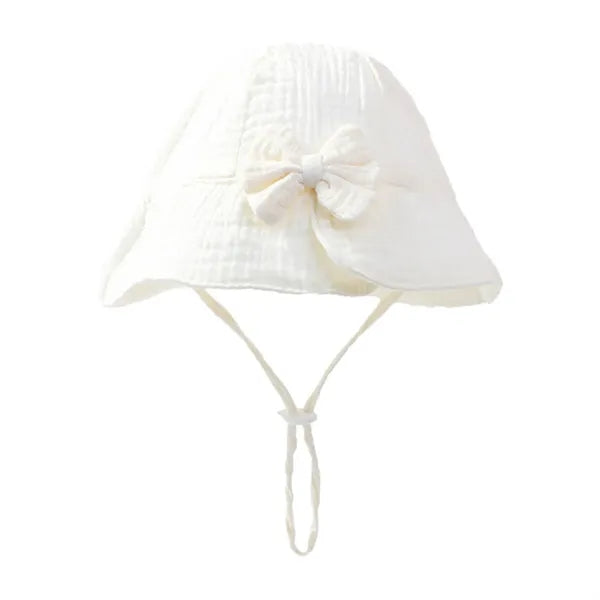 Pure Cotton Baby Bucket Sun Hat