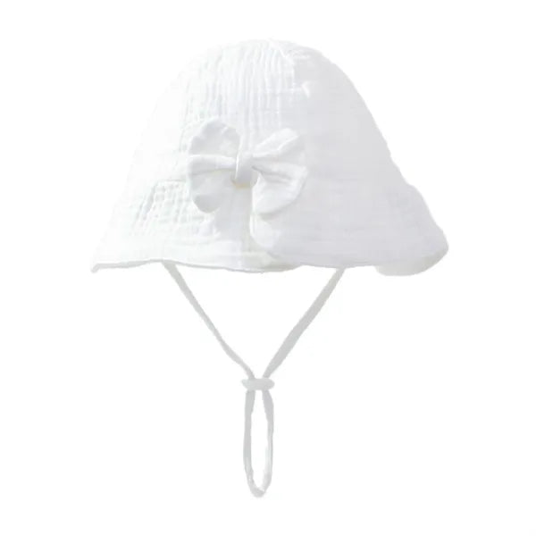 Pure Cotton Baby Bucket Sun Hat