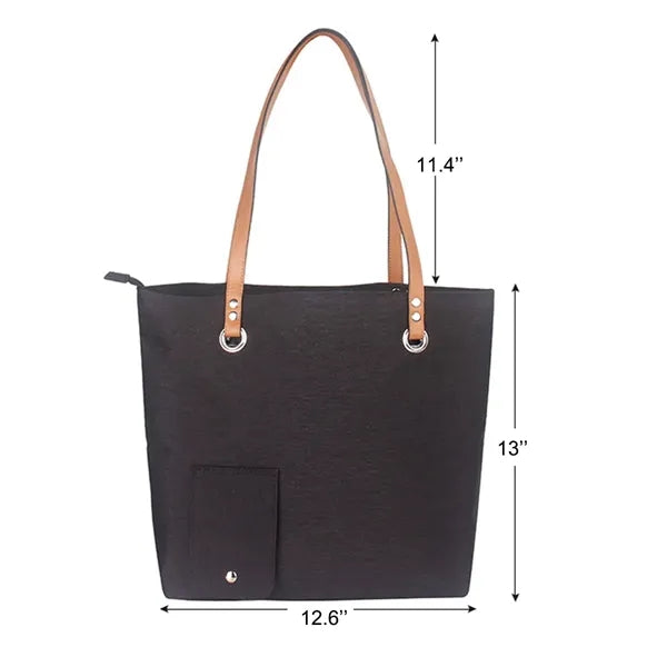 Black Beach Wine Tote Bag Beach Cooler