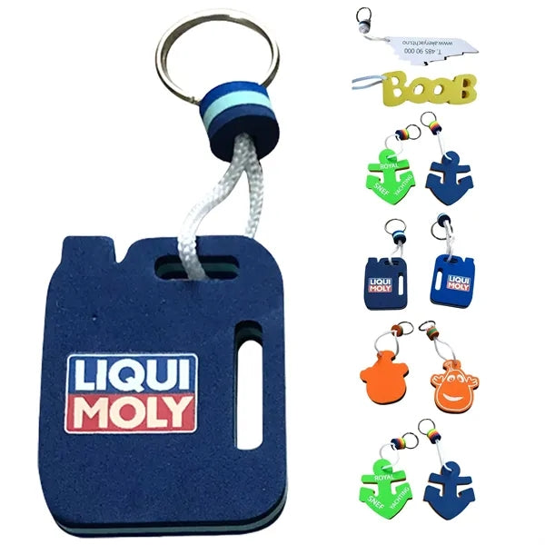 EVA Floating Keychains Fun and Unique Designs