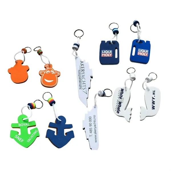 EVA Floating Keychains Fun and Unique Designs