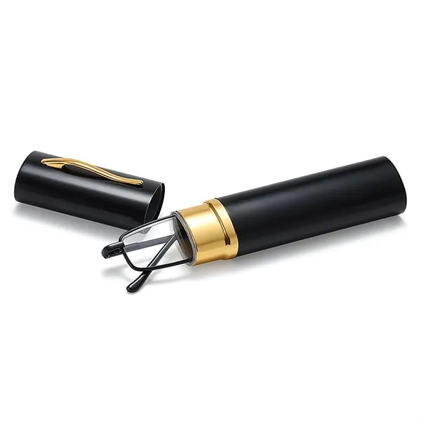 Slim Mini Reading Glasses With Metal Case