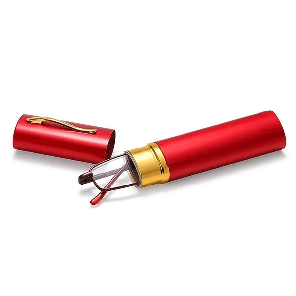Slim Mini Reading Glasses With Metal Case