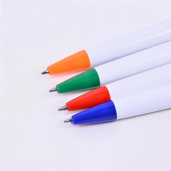 Wide Clip Hook Ballpoint Pen