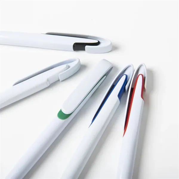 Wide Clip Hook Ballpoint Pen