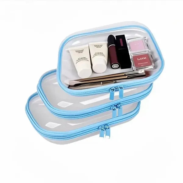 Clear PVC Zipper Makeup Bags