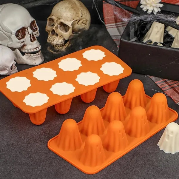 Halloween Decoration Cute Ghost Silicone Chocolate Mold