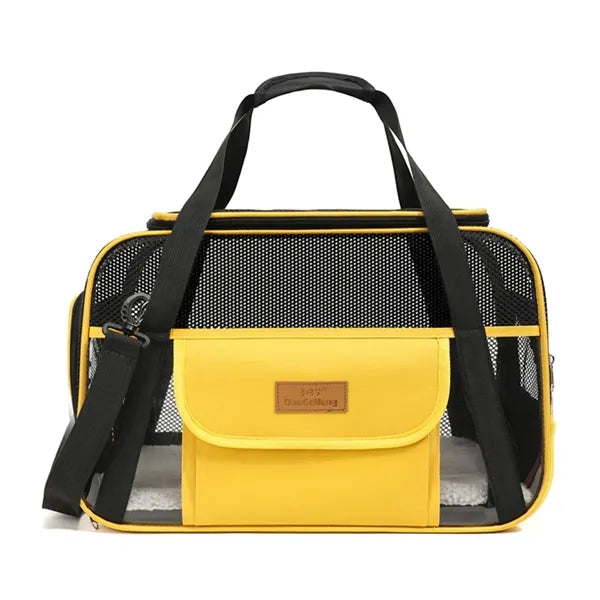 Portable Breathable Handbag For Pets