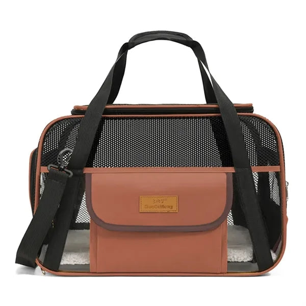 Portable Breathable Handbag For Pets