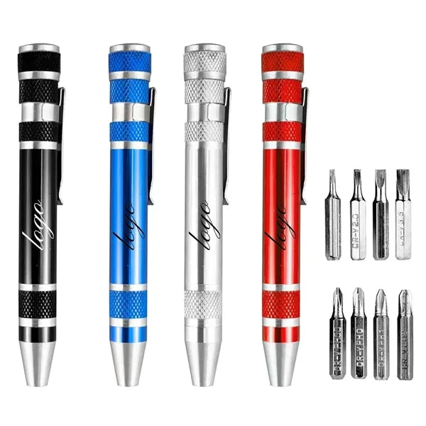 8 In 1 Mini Pen Screwdriver