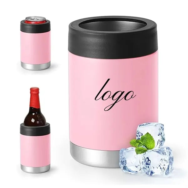 12 Oz Double Wall Vacuum Insulated Can Cooler