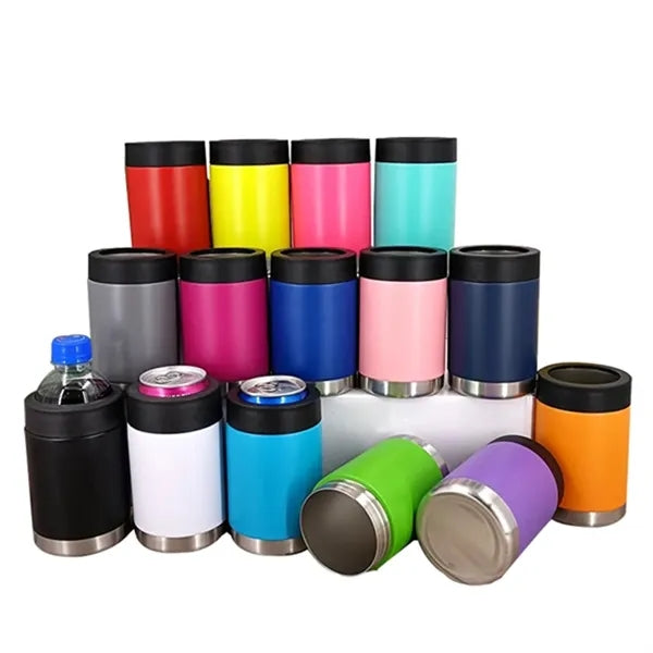 12 Oz Double Wall Vacuum Insulated Can Cooler