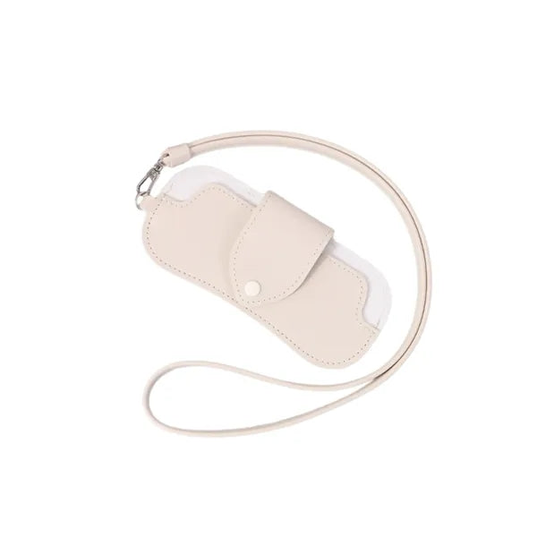 PU Neck-Hanging Eyeglasses Storage Pouch