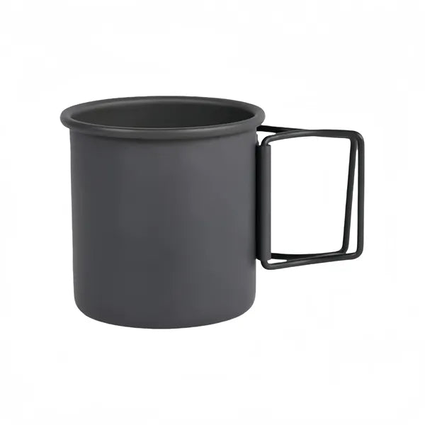 Aluminum Alloy Outdoor Camping Cup With Folding Handle