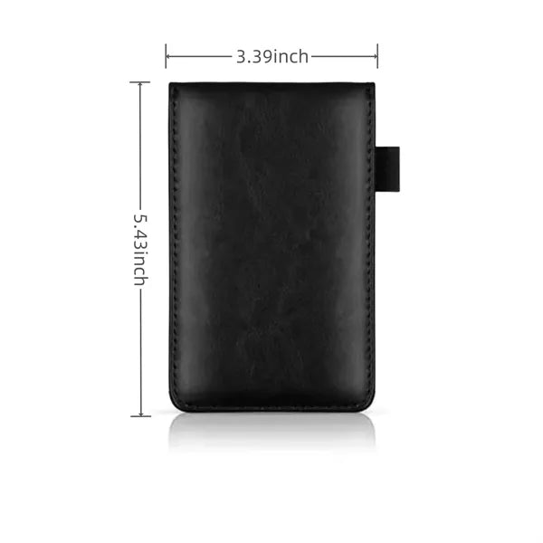 A7 Multifunctional PU Leather Mini Portable Pocket Notebook