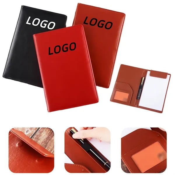 A5 PU Leather Hotel Menu Folder