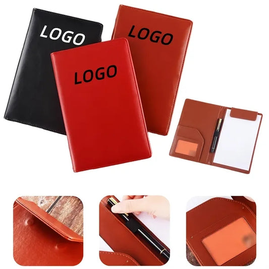 A5 PU Leather Hotel Menu Folder