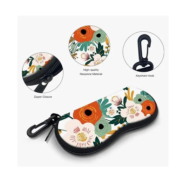 Waterproof Glasses Case with Hook