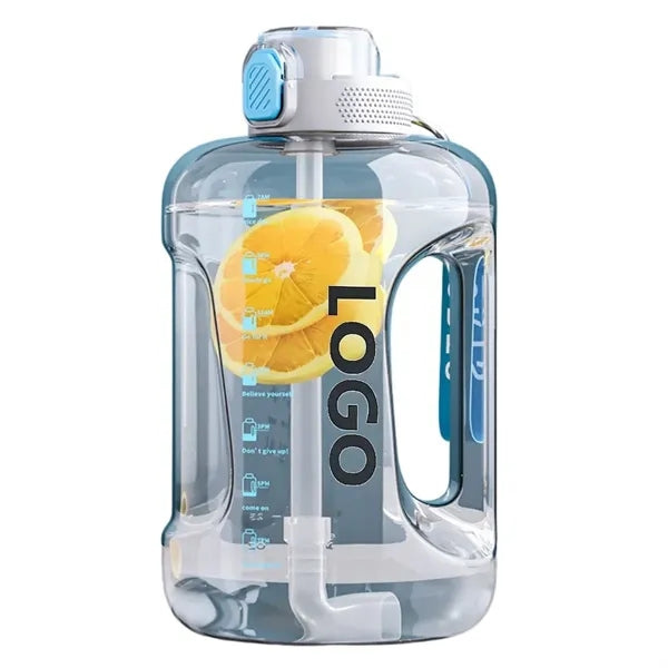 Tritan 50oz Sport Water Bottle with Straw and Handle
