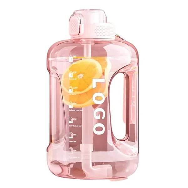 Tritan 50oz Sport Water Bottle with Straw and Handle