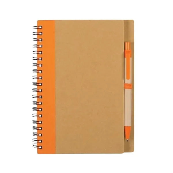 Eco Kraft Spiral Notebook