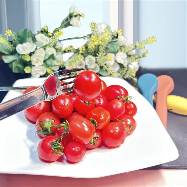 Stainless Steel Portable Cutlery Set with Silicone Cover