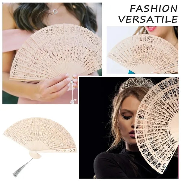 Wooden Folding Fan