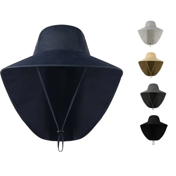 Medano Unisex Outdoor Boonie Hat with Neck Flap
