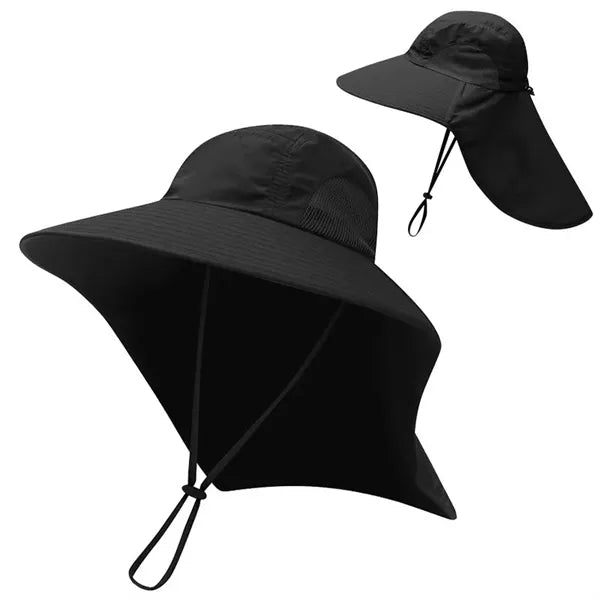 Medano Unisex Outdoor Boonie Hat with Neck Flap