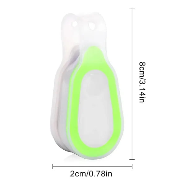 Rechargeable Magnetic Safety LED Clip Light for Visibility
