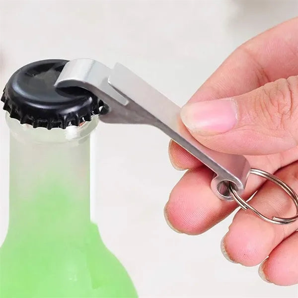 Keyring Beer Bottle Opener Keychain with Logo