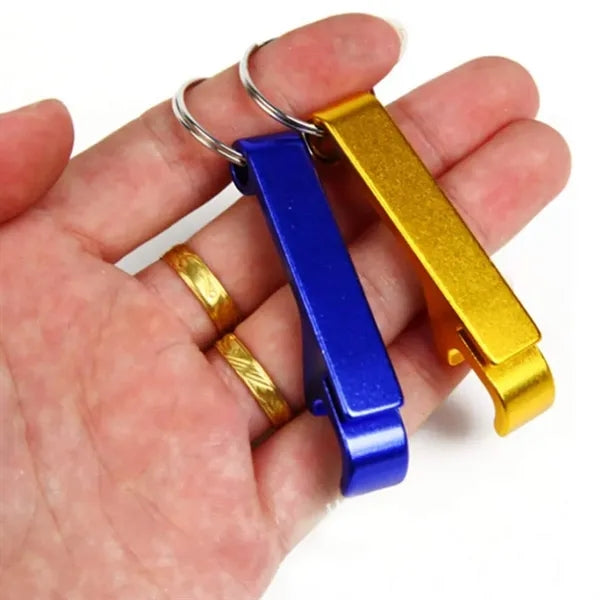 Keyring Beer Bottle Opener Keychain with Logo