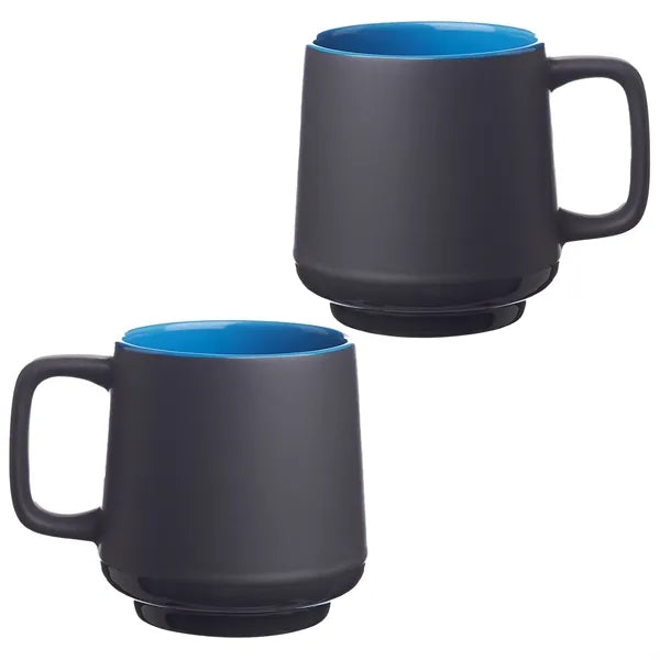 Ceramic Mug with Stackable Design, 12 oz.