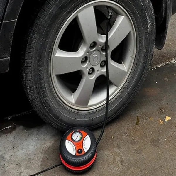 Portable 12V Tire Inflator Air Pump with Gauge