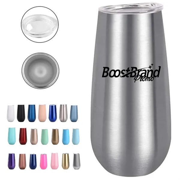 6oz. Insulated Stemless Tumbler Cup