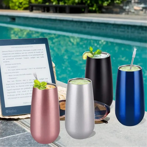 6oz. Insulated Stemless Tumbler Cup