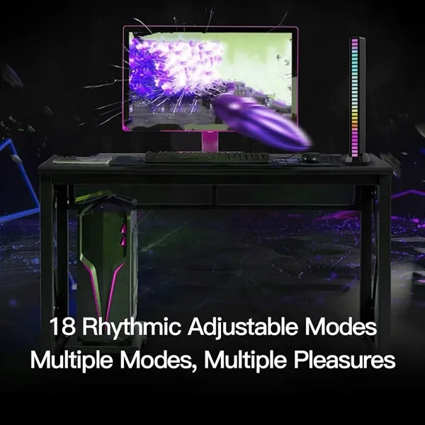 Voice Control LED Music Pickup Light Bar