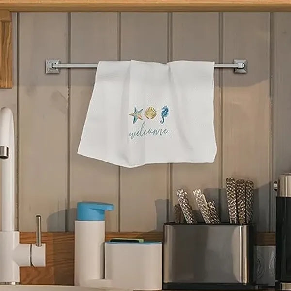 Absorbent Waffle Weave Kitchen Cleaning Towel