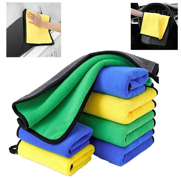 Microfiber Cars Towel Thick Plush Cleaning Cloths