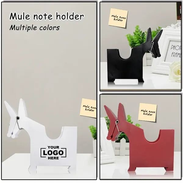 Mule Shape Memo Clip Holder