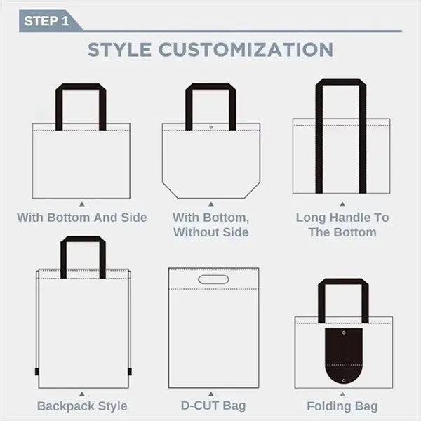 Laser Lamination Non-woven Shopping Tote Bag