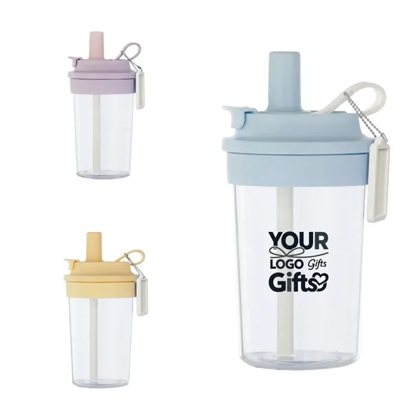 14oz Kids Dual - Use Water Bottle with Straw