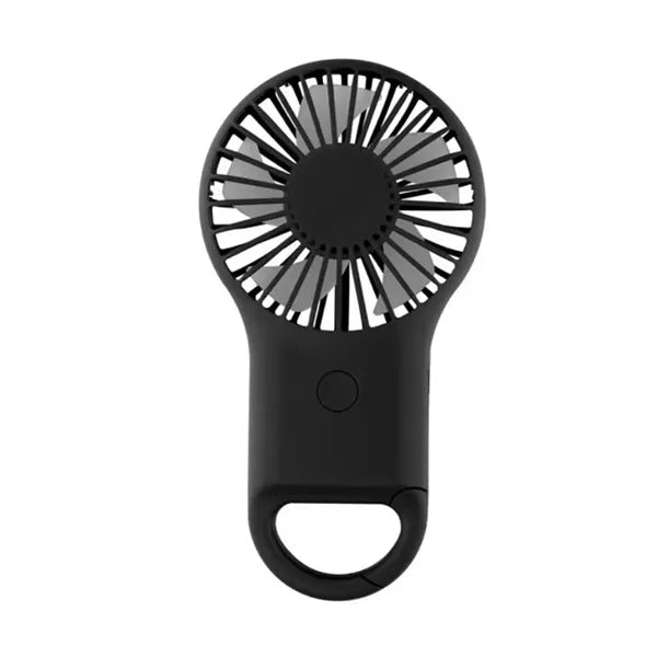 Rechargeable Handheld Fan With Carabiner