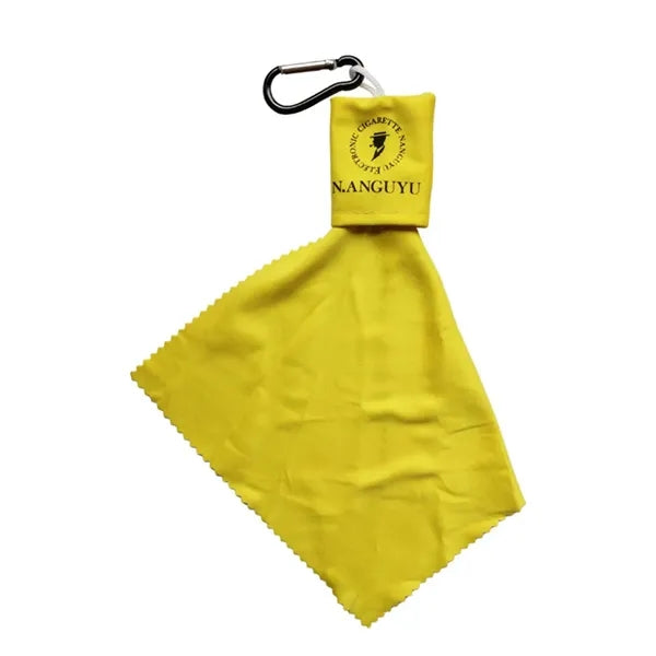 Eyeglasses Cleaning Microfiber Cloth Keychain Pouch