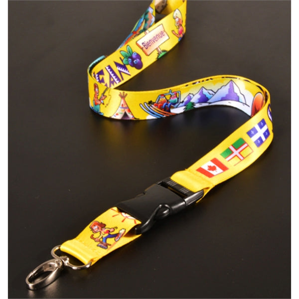 Buckle Release Detachable Lanyards
