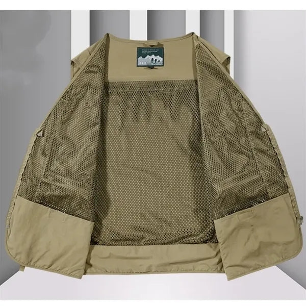 Multi-pocket Quick-drying Fishing Vest